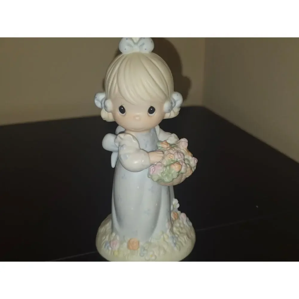 Precious Moments Enesco 524387 “Take Time To Smell‎ the Flowers” 1994 Figurine